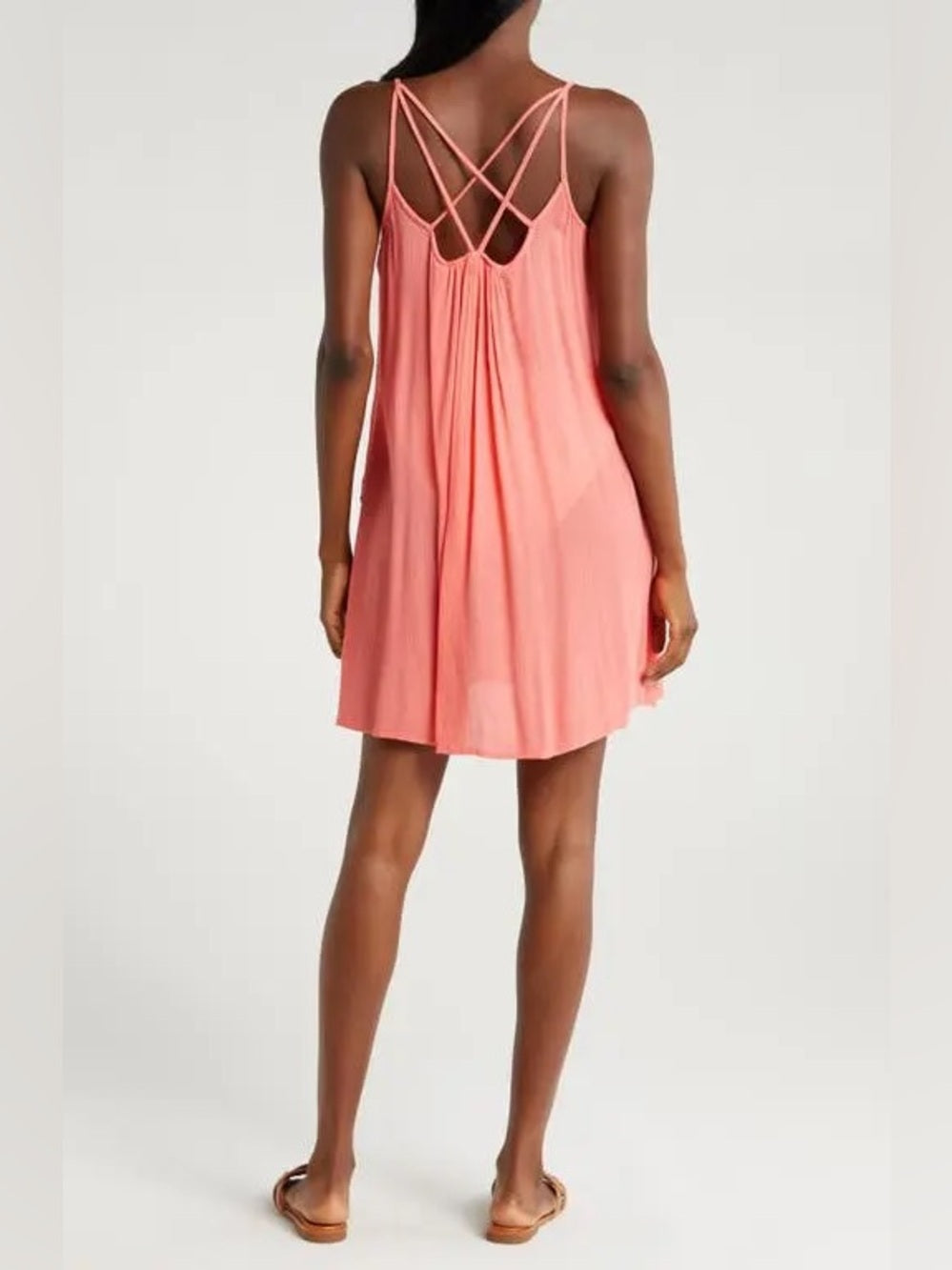 Elan Cover Up Sundress, size M