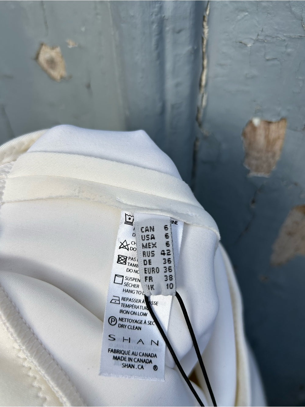 Shan White Sofia Pants, BNWT, size 6