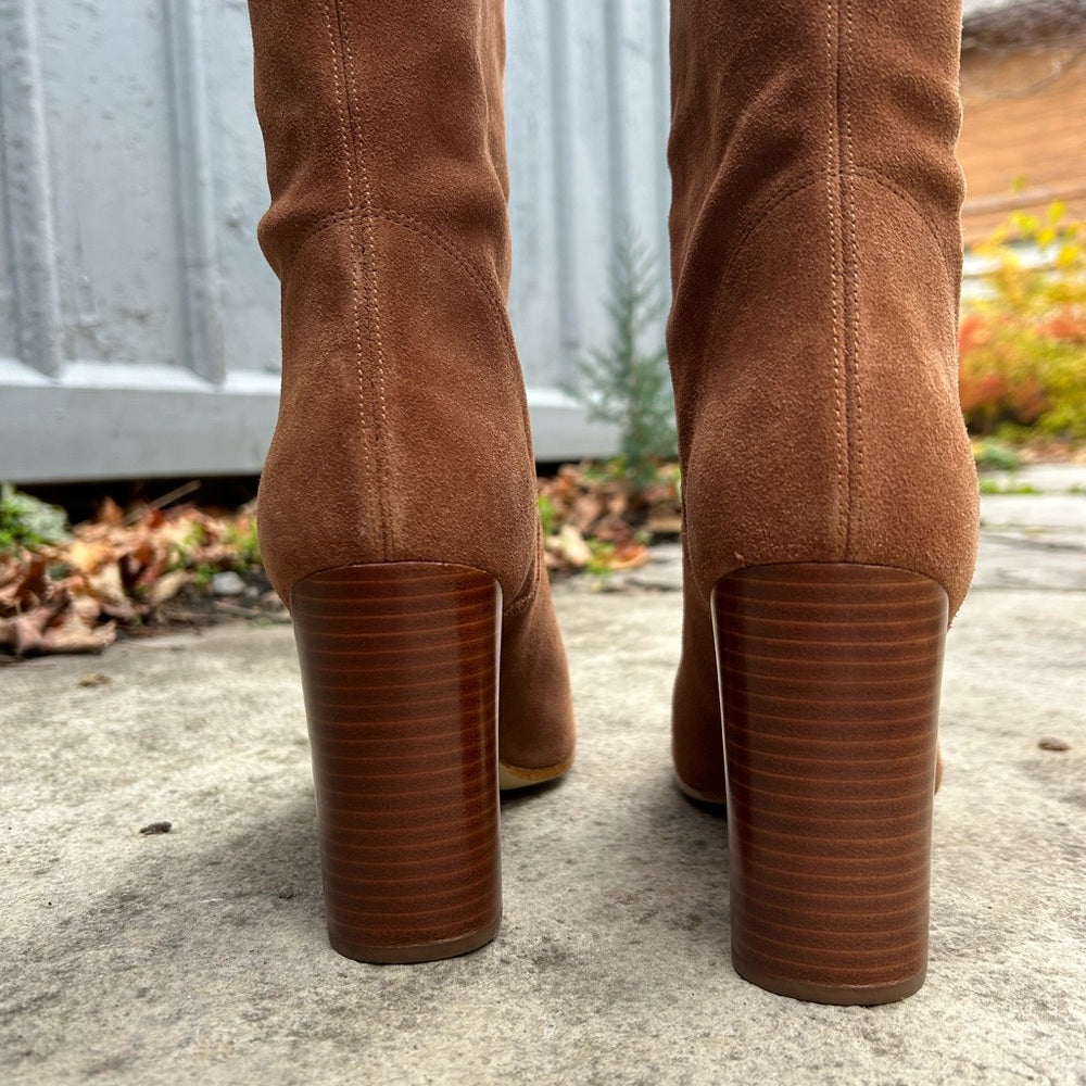 MICHAEL MICHAEL KORS Leigh Suede Boot, size 10