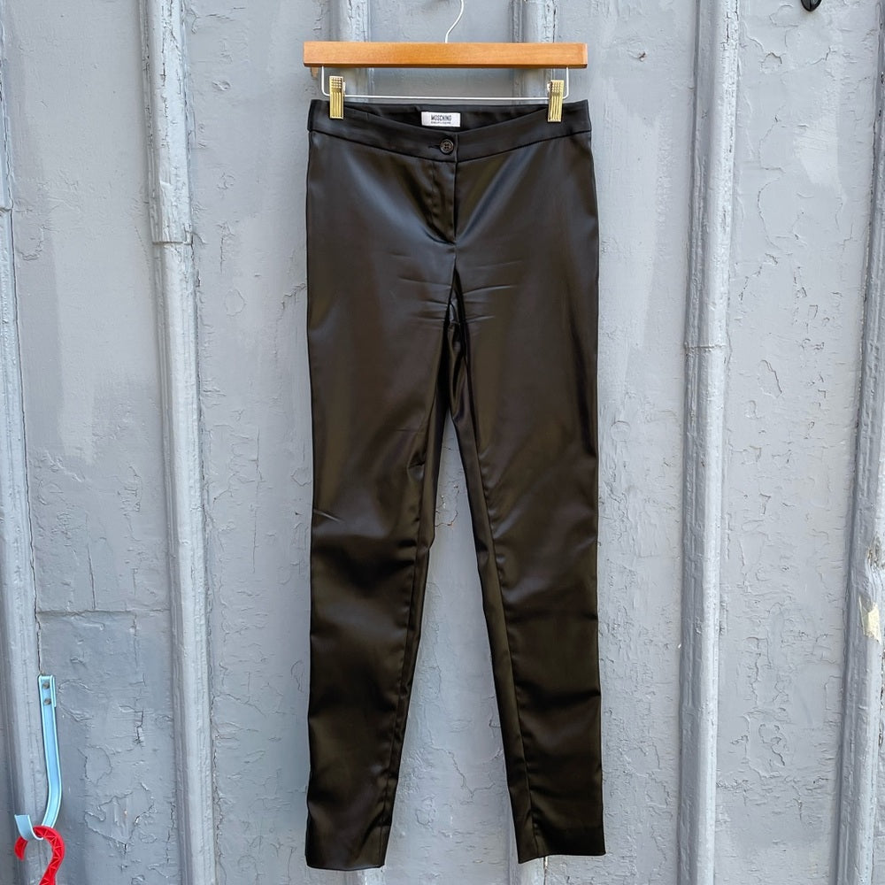 Moschino black trousers, size 4