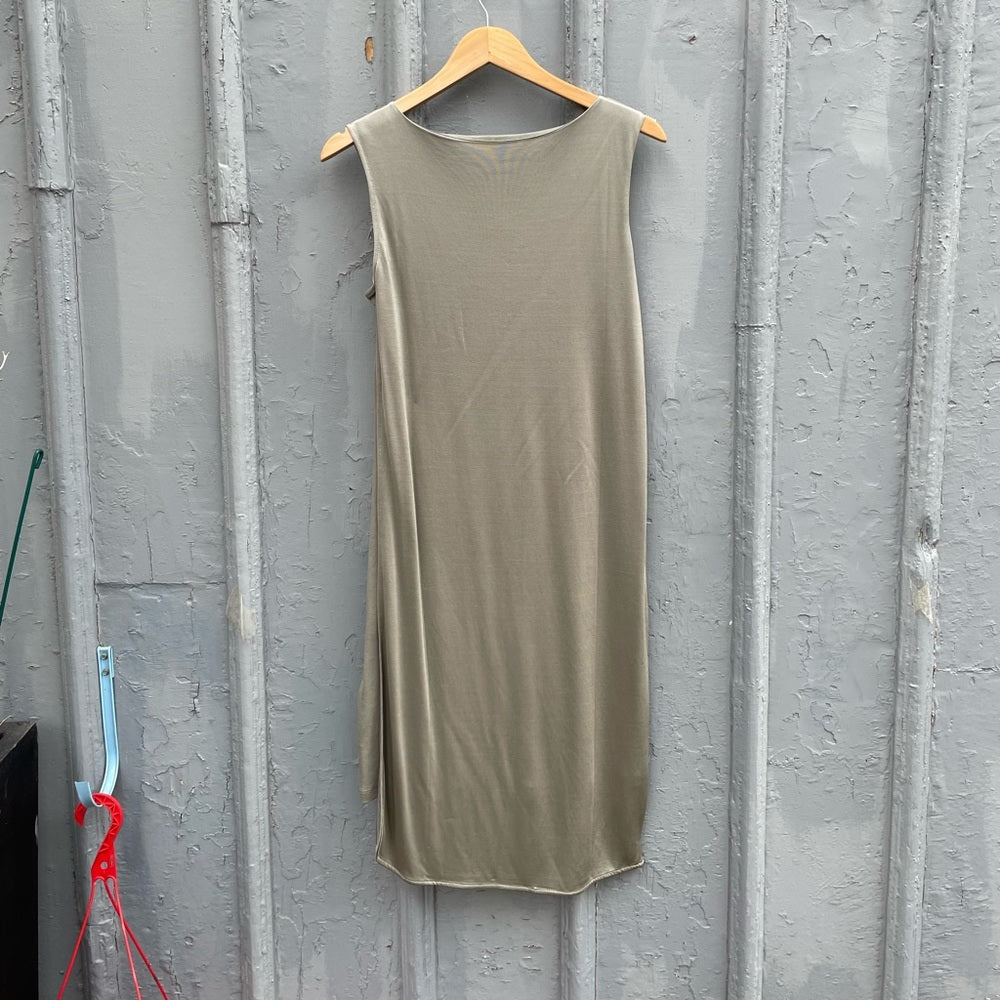 Yaya Women Olive Green sheath dress, size Small