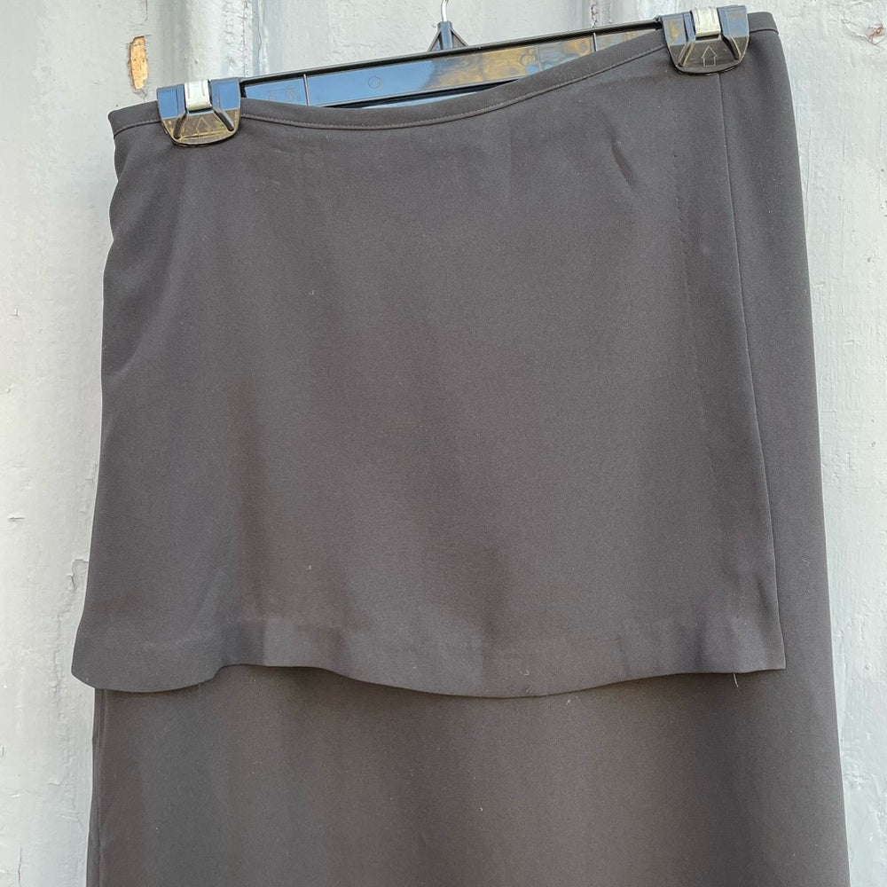 COMRAGS Bkack A-Line Skirt, Small