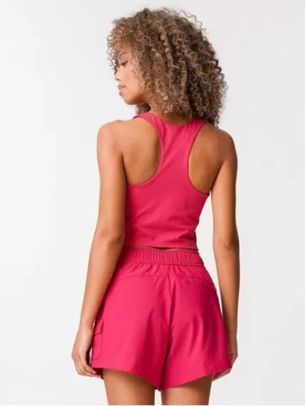 Alder x Chaco Pink Racerback Tank Top, size Large