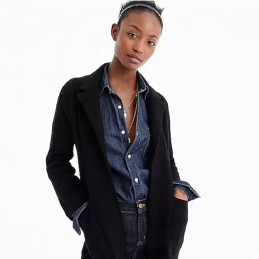 J Crew Merino Sophie Sweater Blazer, M