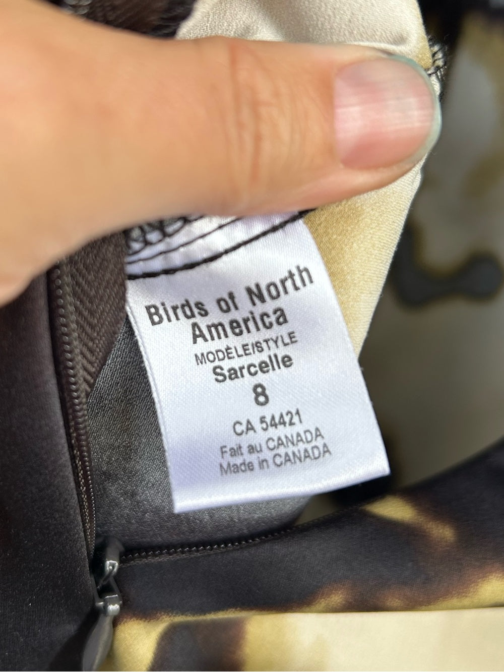 Birds of North America Sarcelle Jumpsuit, size 8