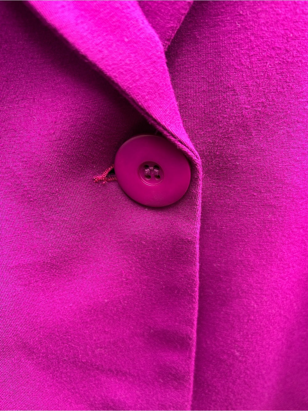 Miik Emily Raspberry Open Jersey Blazer, size M
