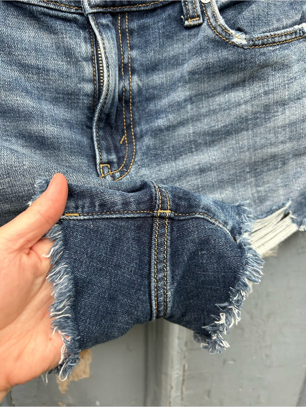 Aerie Daydream Denim Shorts, M