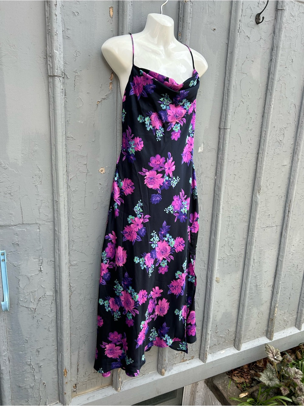 Astr the label Gaia Dress in Purple Floral, Large