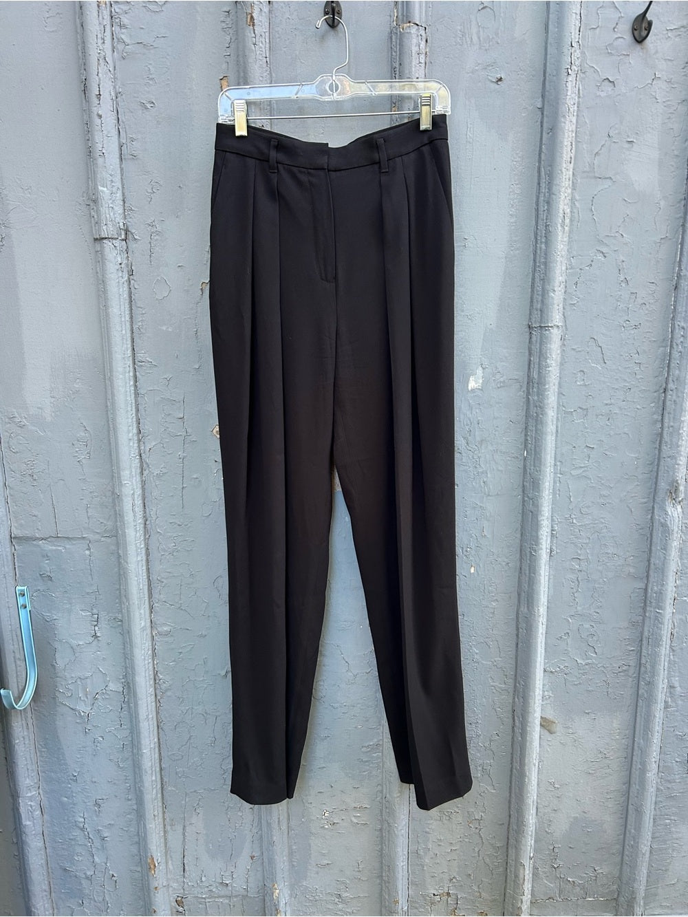 Babaton Black Japanese Crepe Pants, size 4