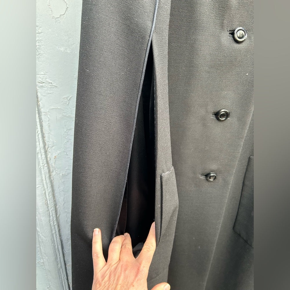 Vintage Canadian Wool Cape Coat, OS