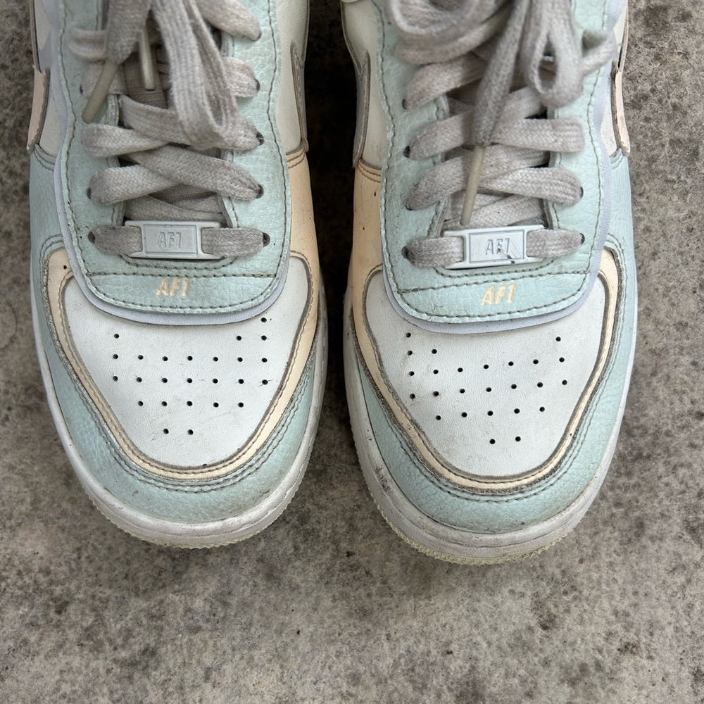 Nike Air Force Shadow “Sail Barely Green”, size 9 (40.5)