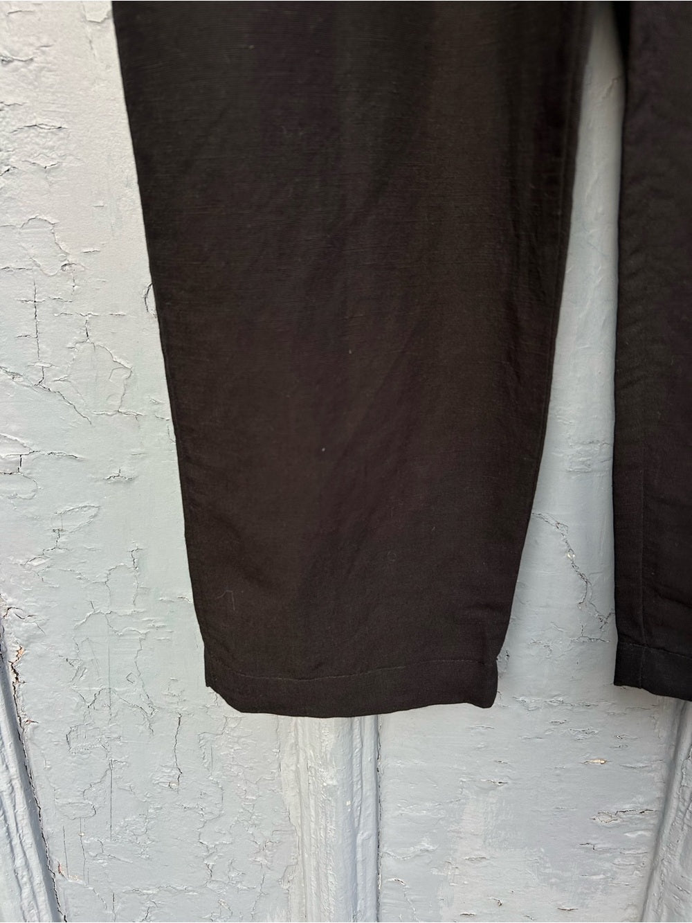 Melow by Melissa Bolduc Black George Crop pants, size 10