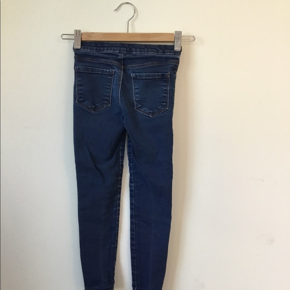 Zara girls skinny jeans size 6