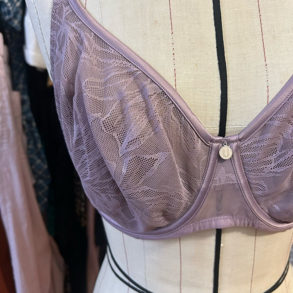 understance Iris Smooth Lace Full Coverage Bra, Size 38 DDD
