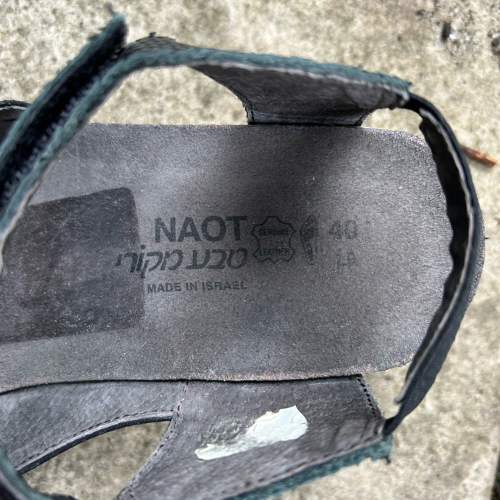 Naot 3 strap Wedge Sandals, BNWOT, size 40 (US9)