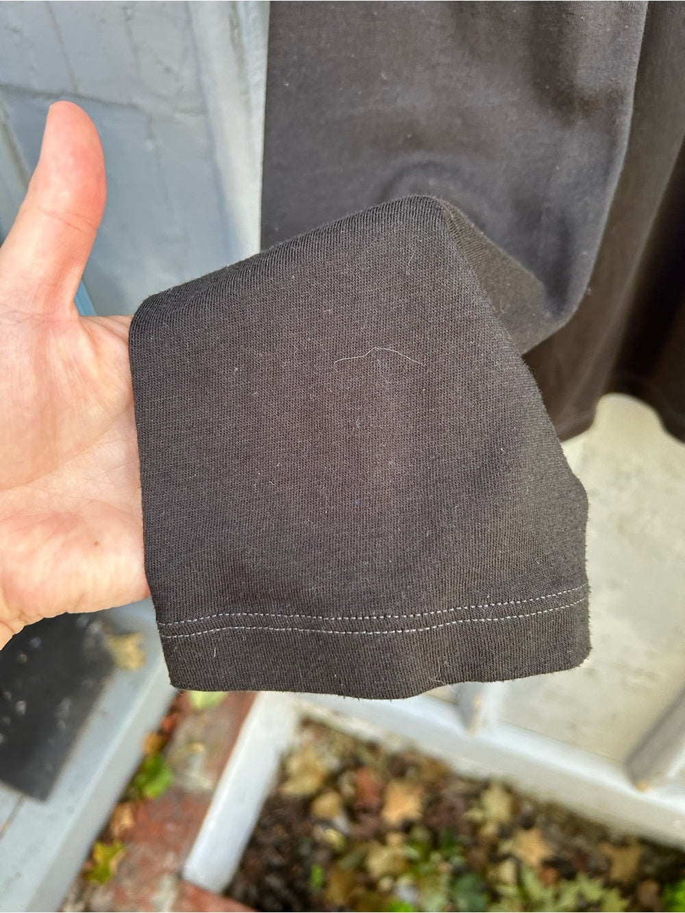 John Varvatos black long sleeve tee, size XXL