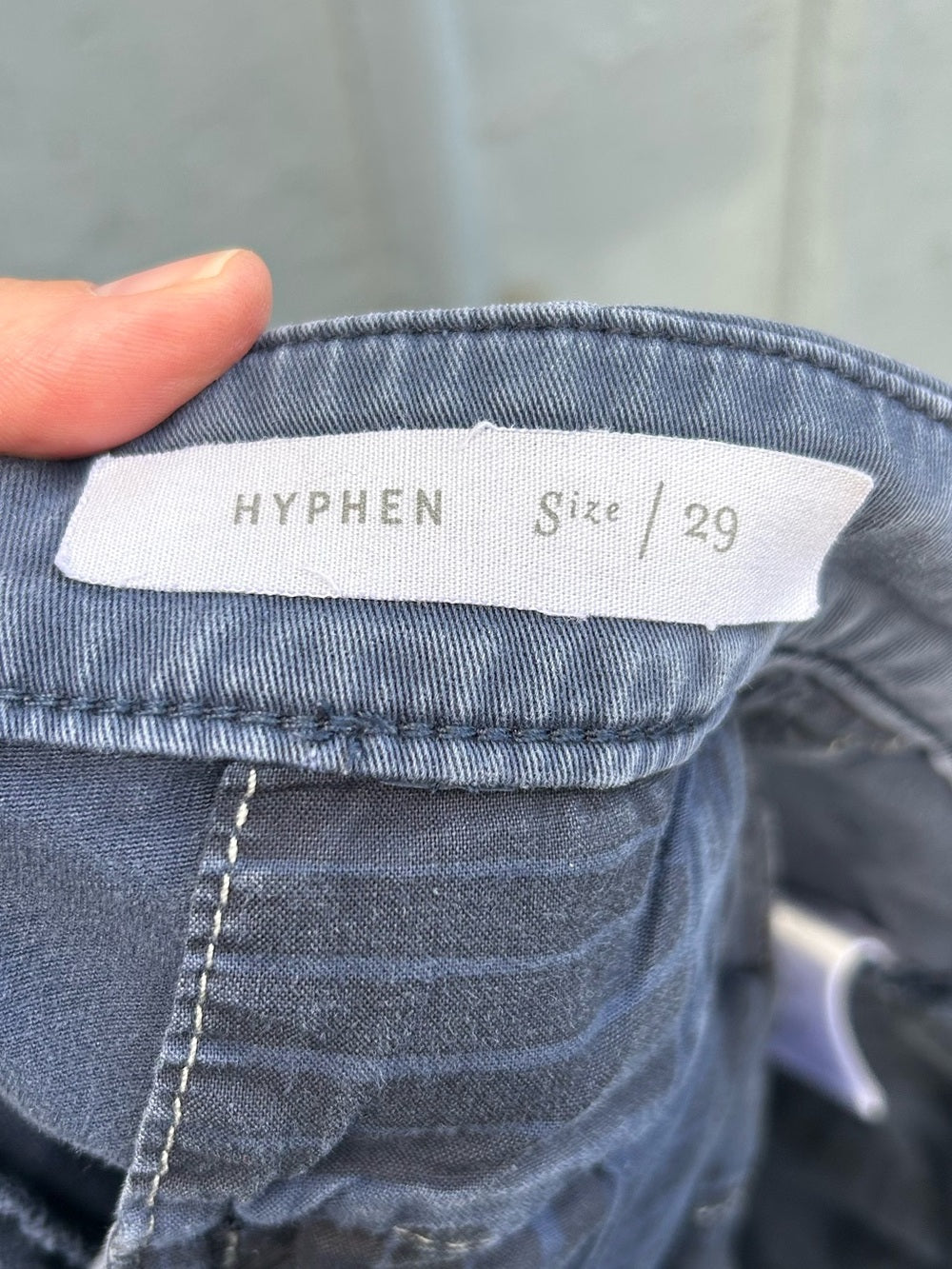 Anthro Pilcro Hyphen Navy Shorts size 29