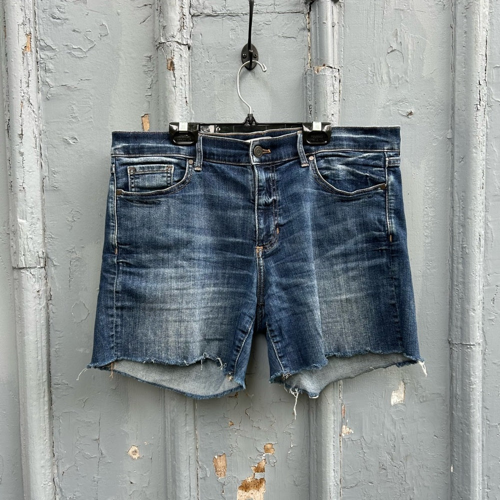 Banana Republic dark denim roll up shorts, size 30