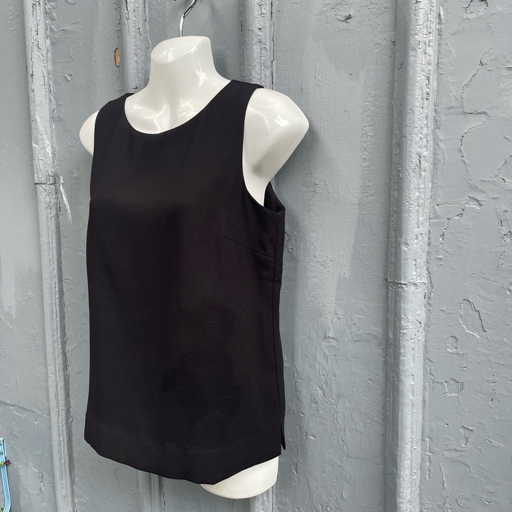 J Crew Black Scoop Neck Tank Top, BNWT, size 2