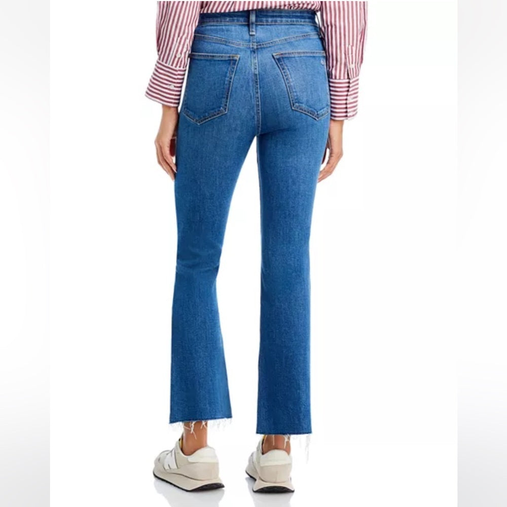 rag & bone Casey high rise ankle flare, size 29