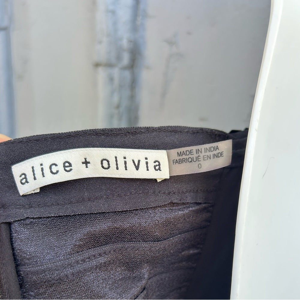 Alice + Olivia sequinned sleeveless jumpsuit, size 0