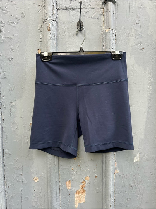 Lululemon Wunder Train High-Rise Short 6”, Navy, Size 10