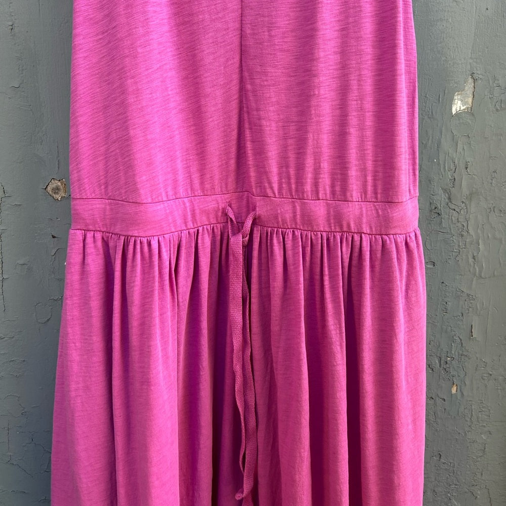 Nation LTD Brianna Sleeveless Pima Cotton Knit Midi Dress, Small