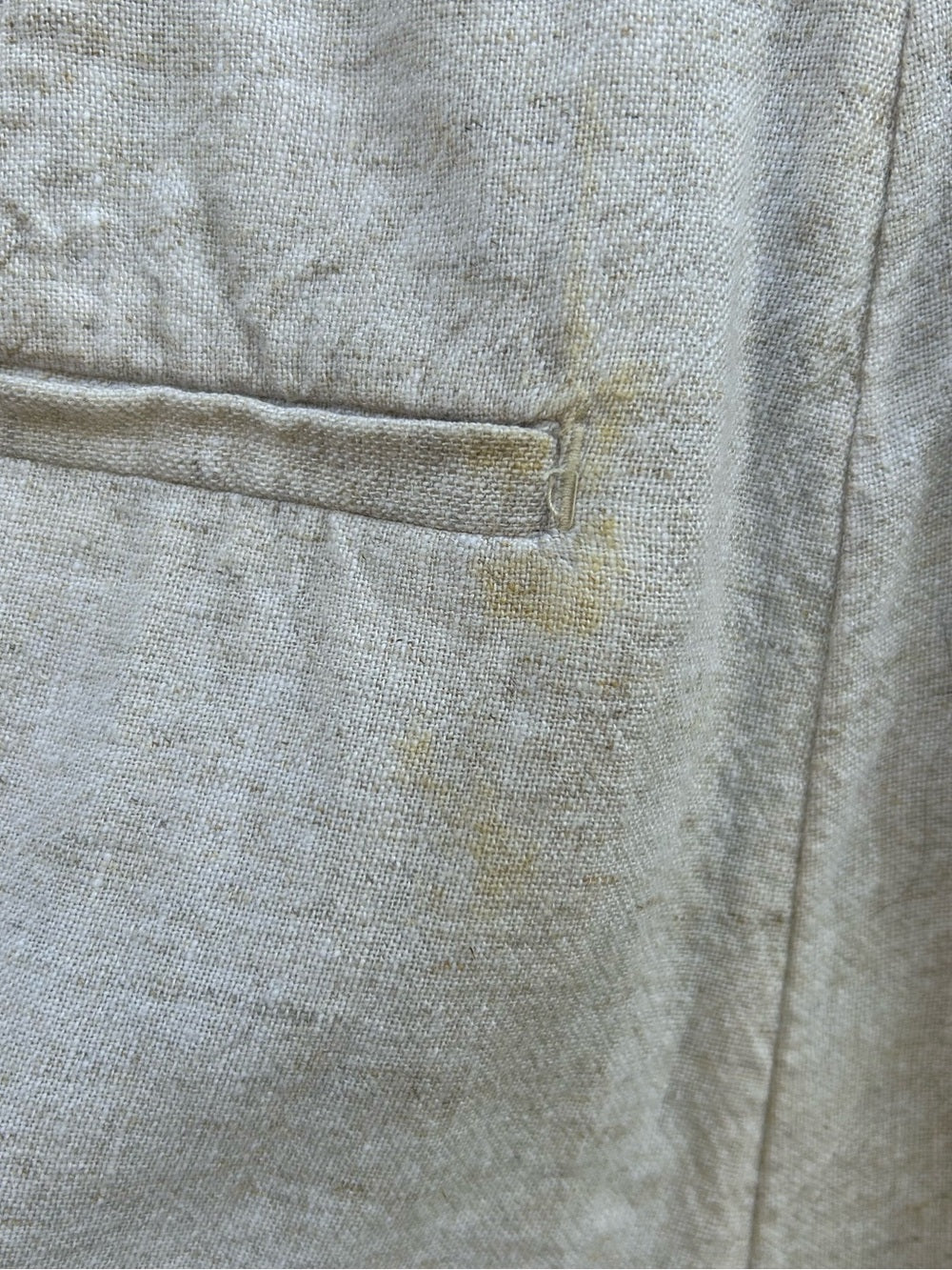 Abercrombie & Fitch Taupe Linen trousers, size 31