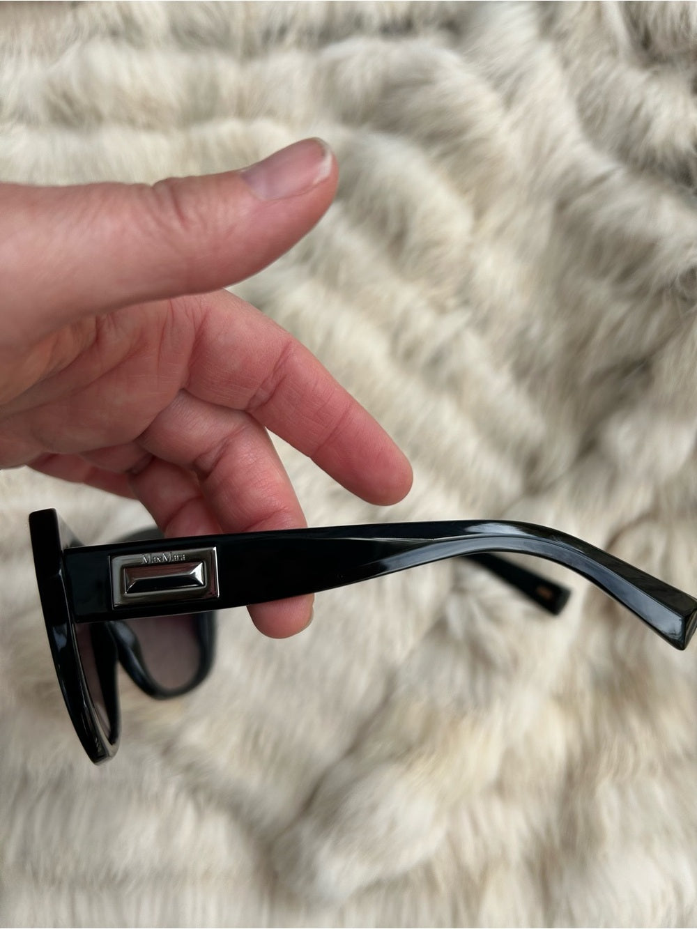 Max Mara Black Hawaii I Sunglasses, OS