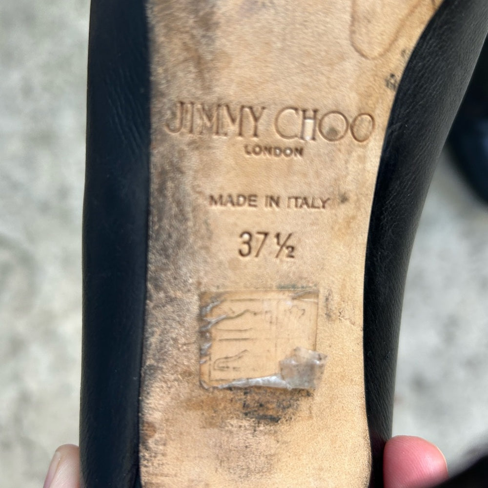 Jimmy Choo Mendez Heeled Bootie, size 37.5
