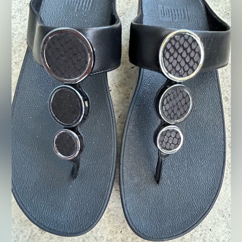 Fit Flop Halo Platform Sandals, BNWOT, size 8