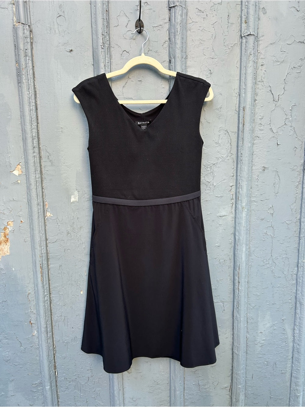Athleta black Ryder Dress, size M