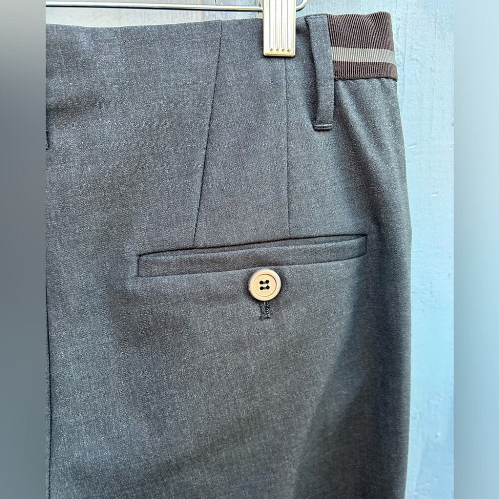 Brunello Cucinelli Wool Trousers, size 8