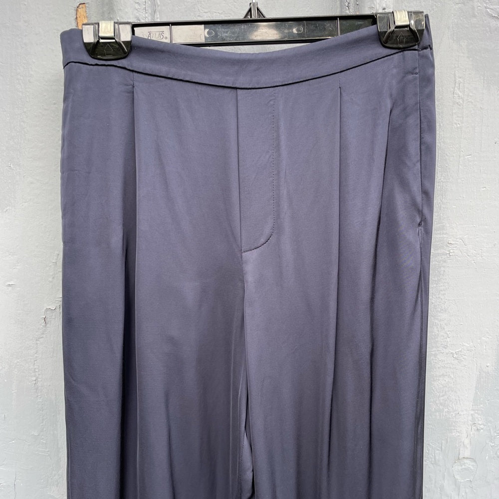Vince Satin Pants in Navy, size Small