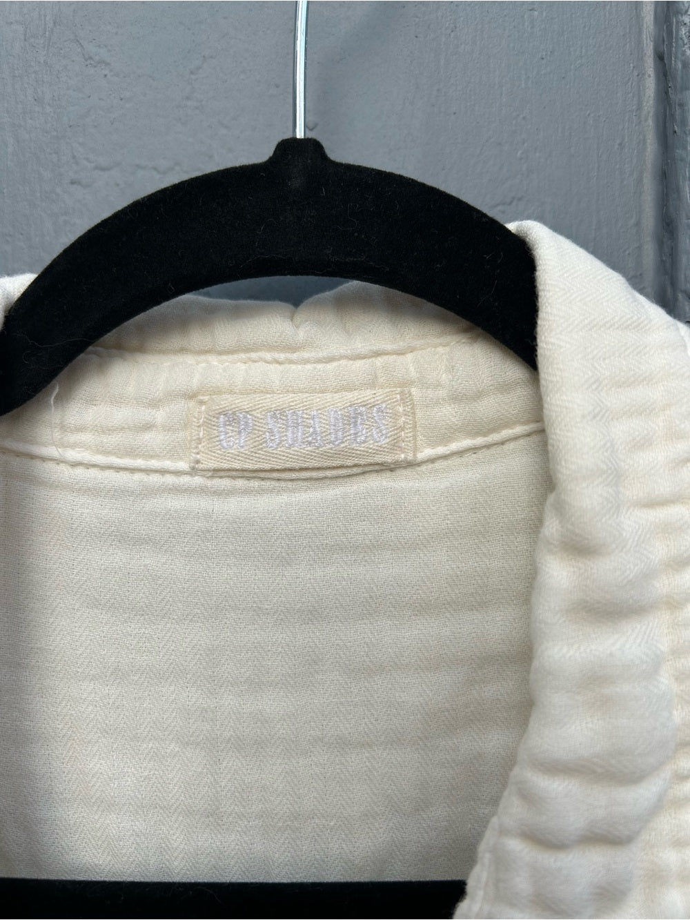 CPShades Joss Cotton button down, BNWT, size XL