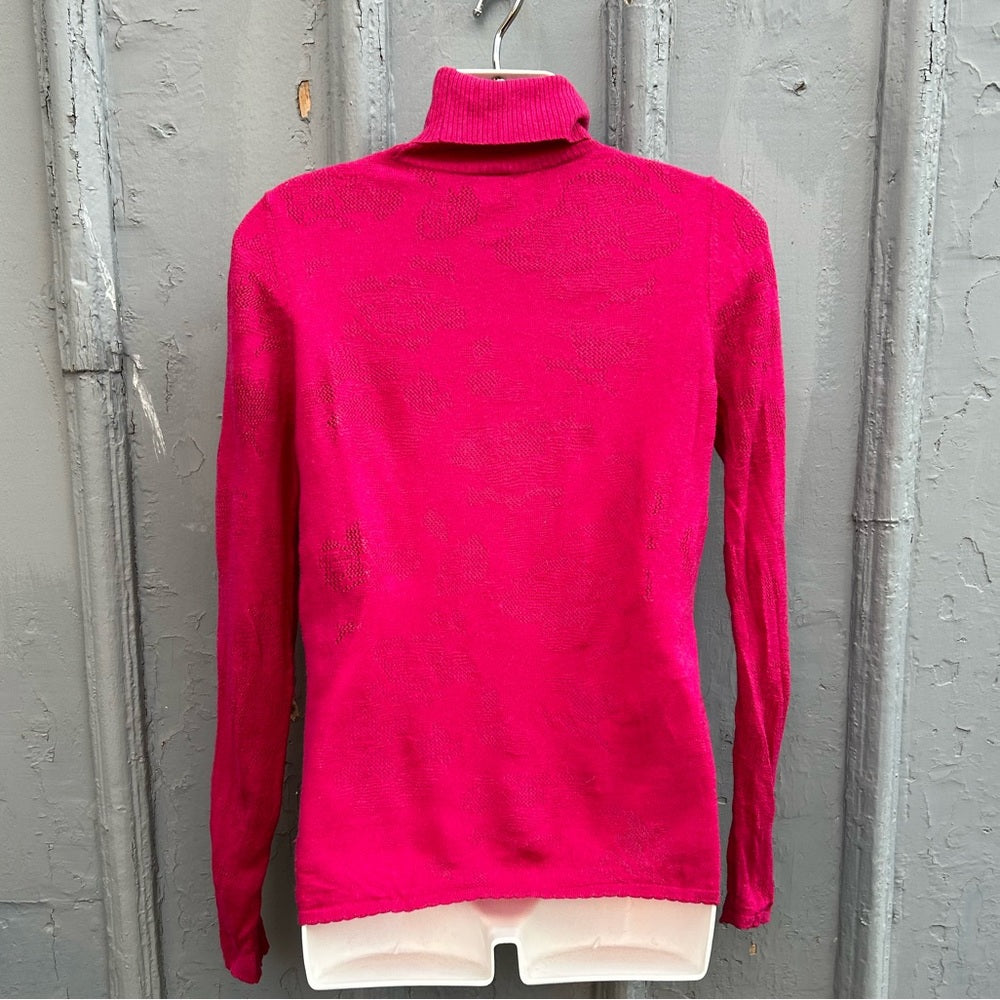 KENZO Paris Pink Turtleneck Sweater, size L