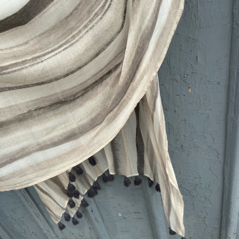 Nordstrom Pom Pom Shawl Wrap, One Size