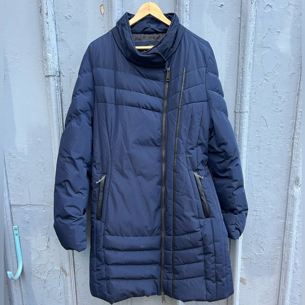 Oxygen Navy 3/4 length Parka, size XXL