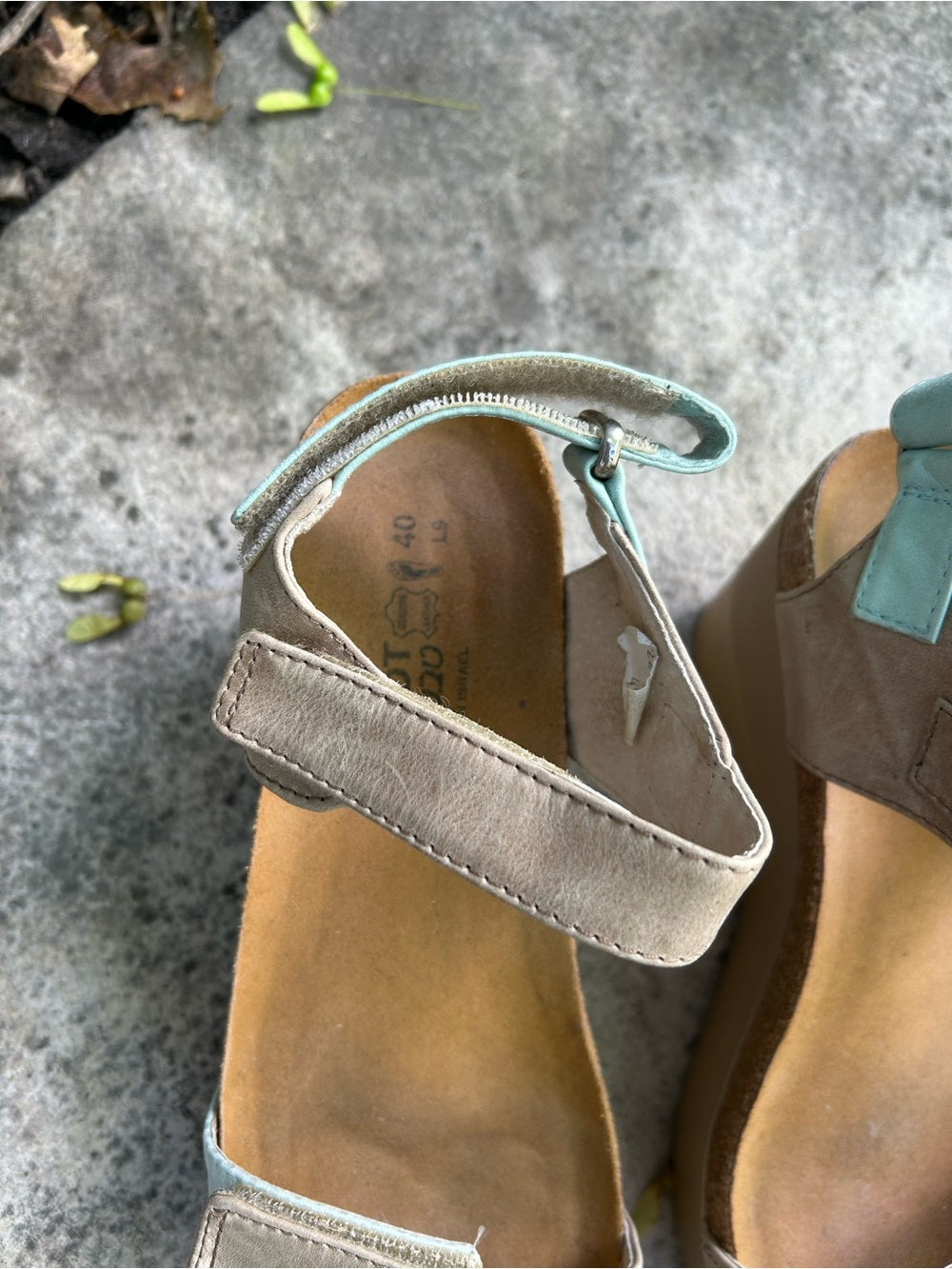 Naot Miracle Platform Sandals, size 40