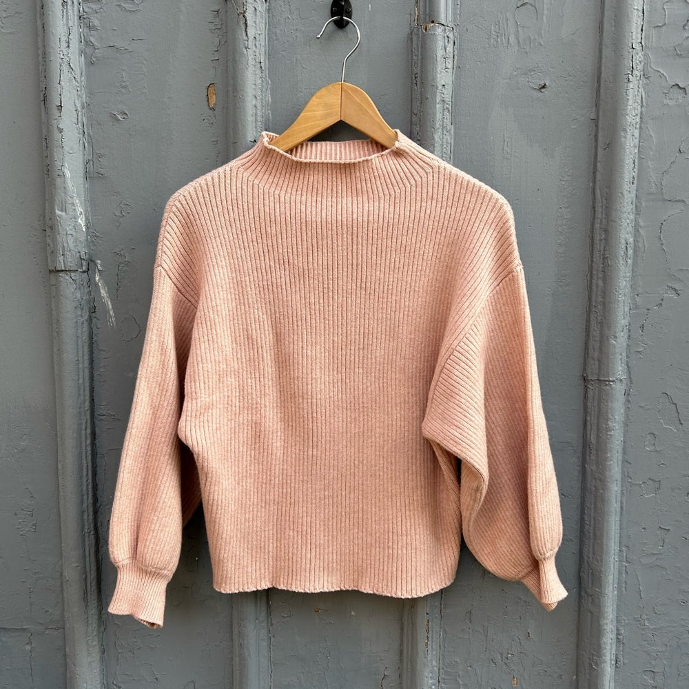 Line & Dot Alder Sweater in Ballet Pink, size Small