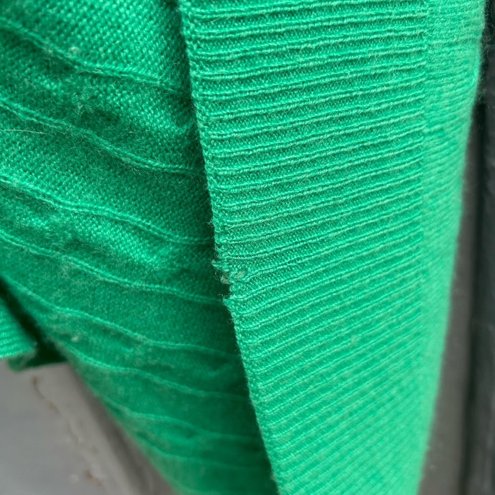 Lilly Pulitzer Cashmere Cable Knit Waterfall Cardigan, Size S/M