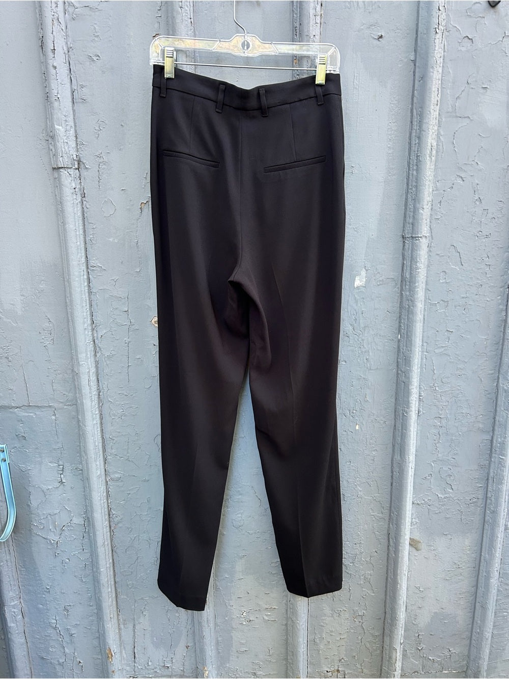 Babaton Black Japanese Crepe Pants, size 4
