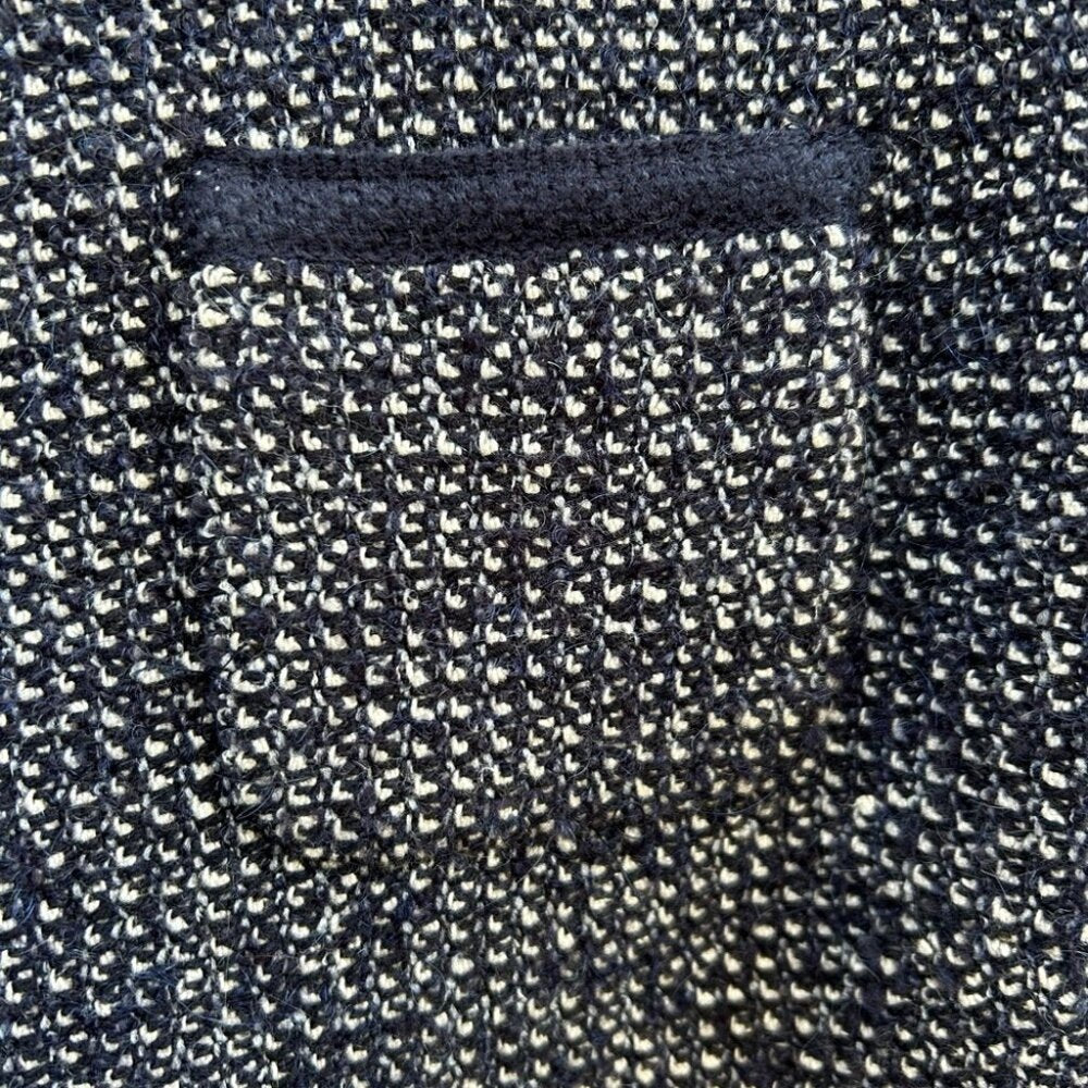 Banana Republic Navy Tweed Jacket, size 2