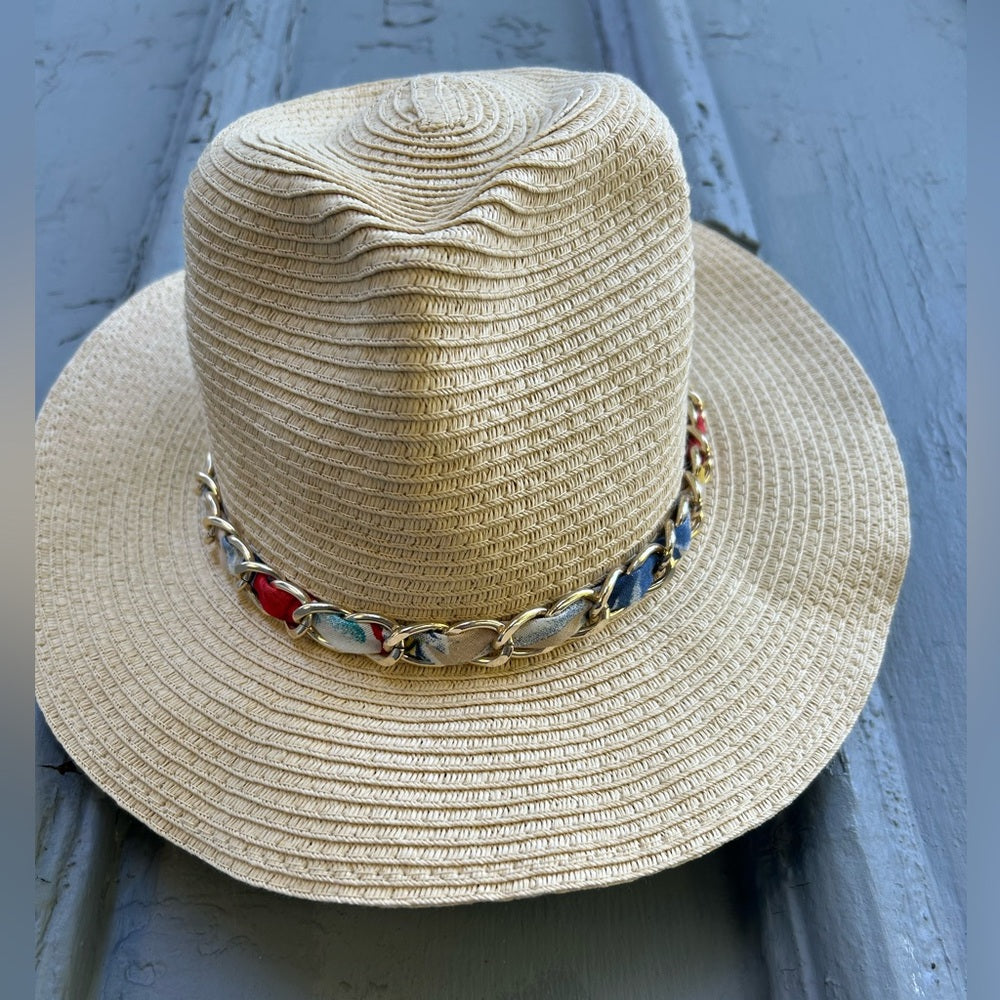 Charlie Paige Paper Woven Hat