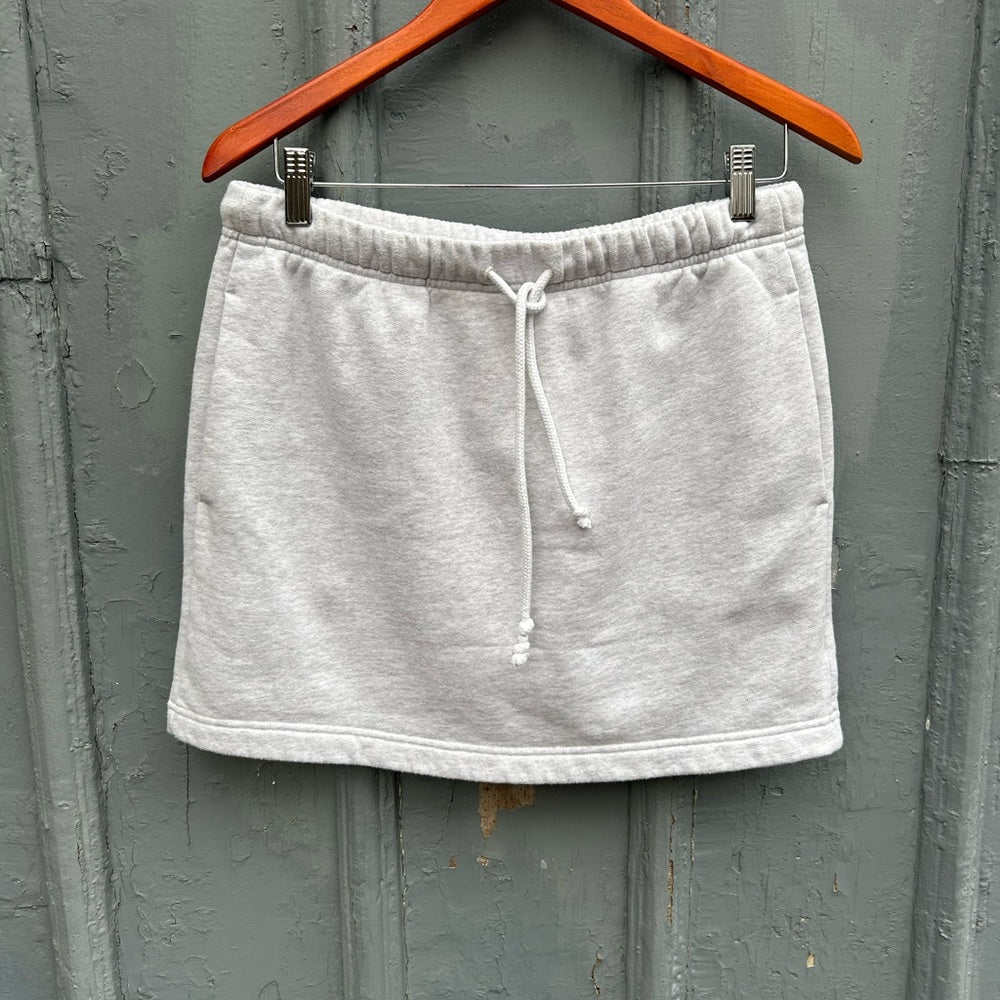 Wilfred Free Grey Terry Fleece Skirt, size M