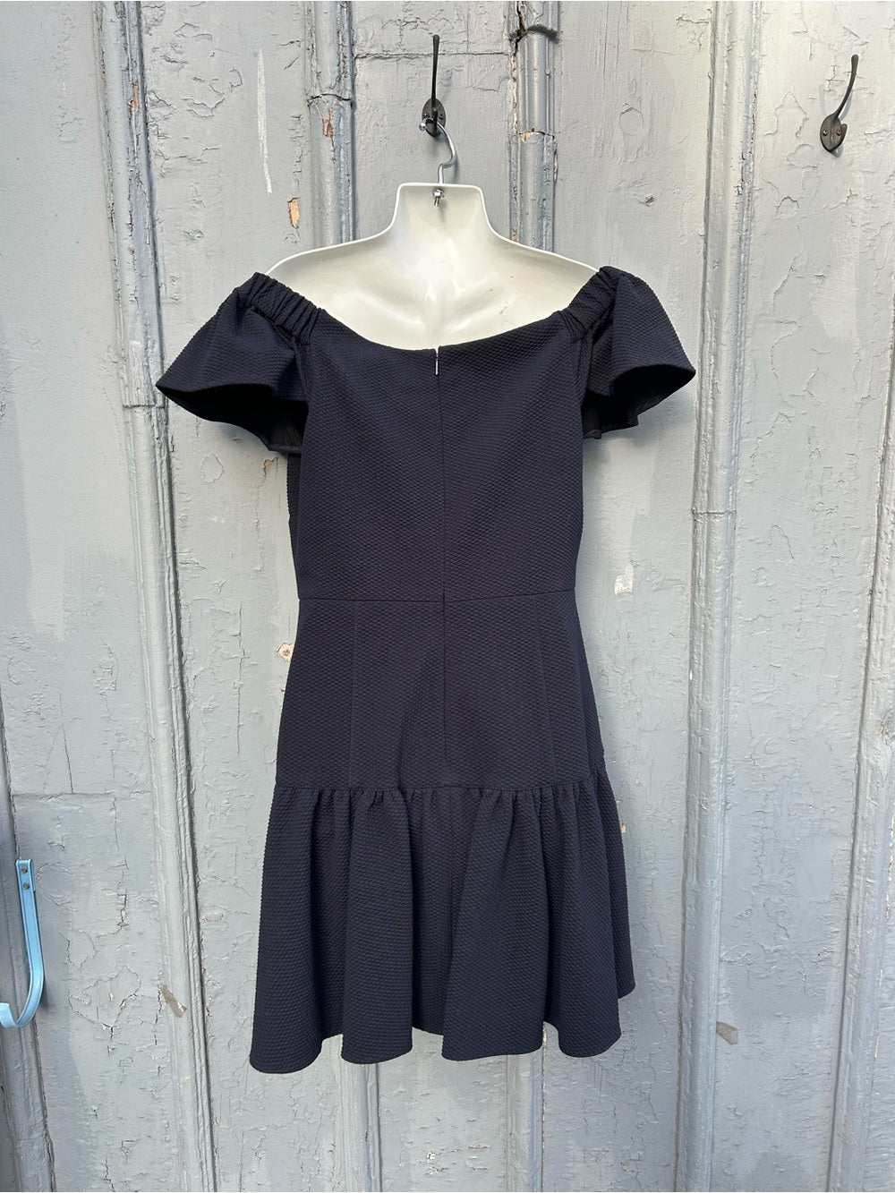 Rebecca Taylor Navy Textured Dress, size 12