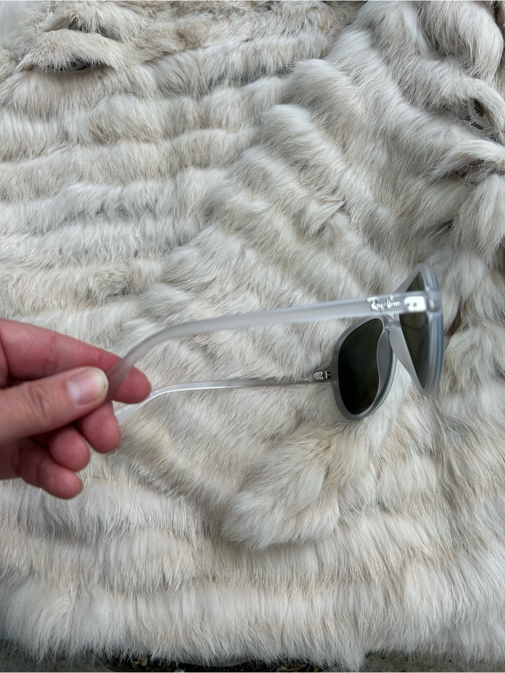 Ray Ban Clear Cats 500 Aviators, OS