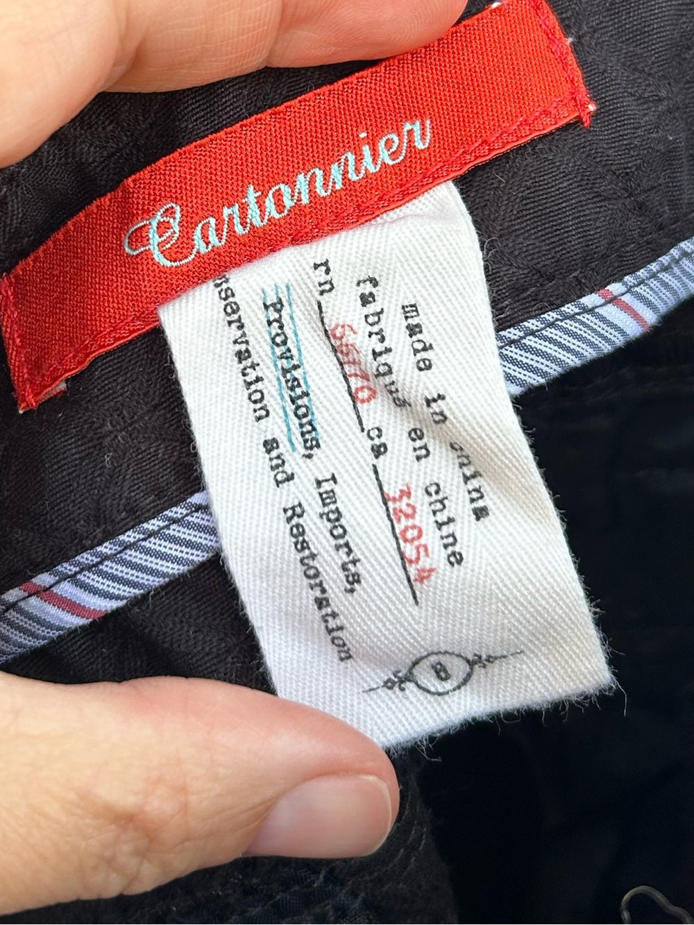 Anthropologie Cartonnier Black shorts, size 8