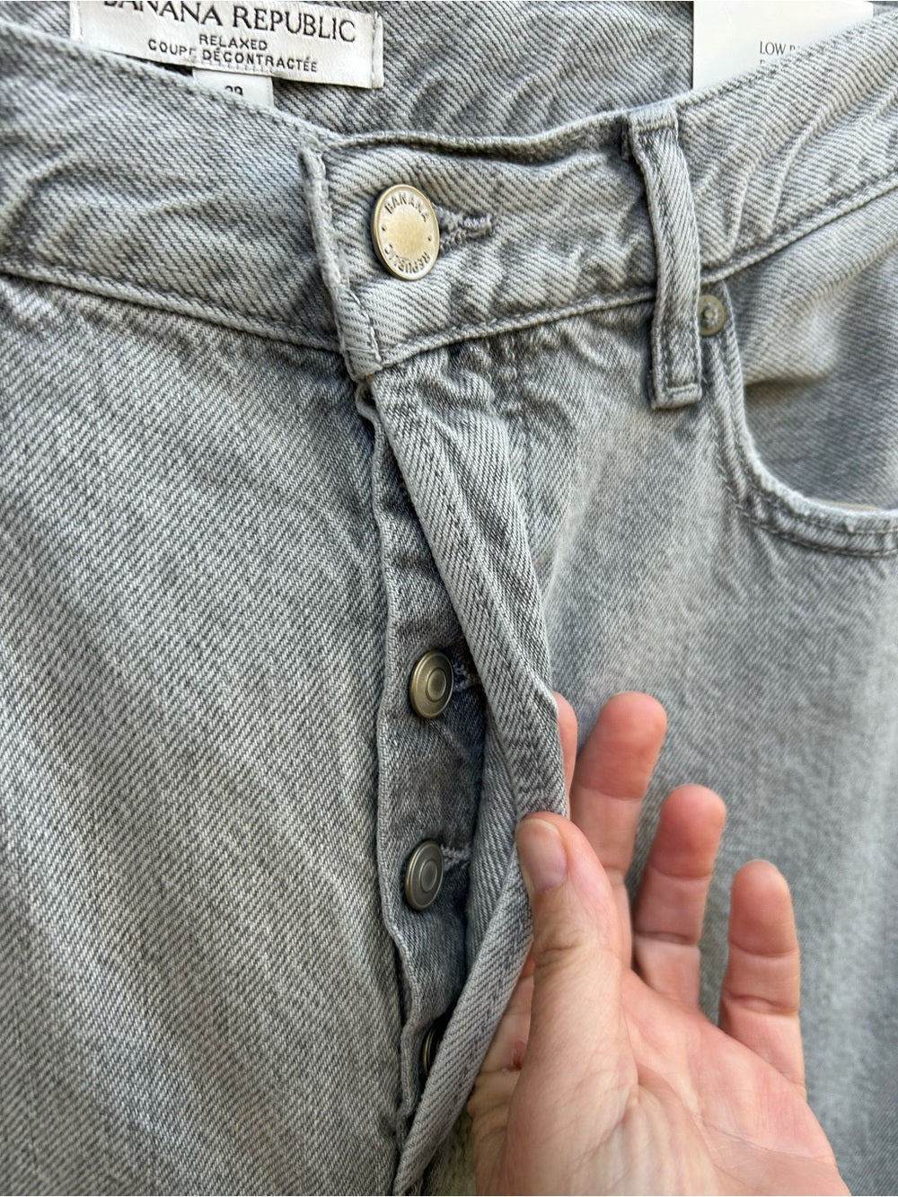 Banana Republic Relaxed Jeans, BNWT, size 29