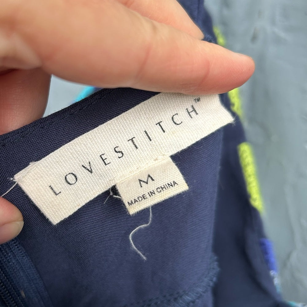 LoveStitch Embroidered Dress, size M